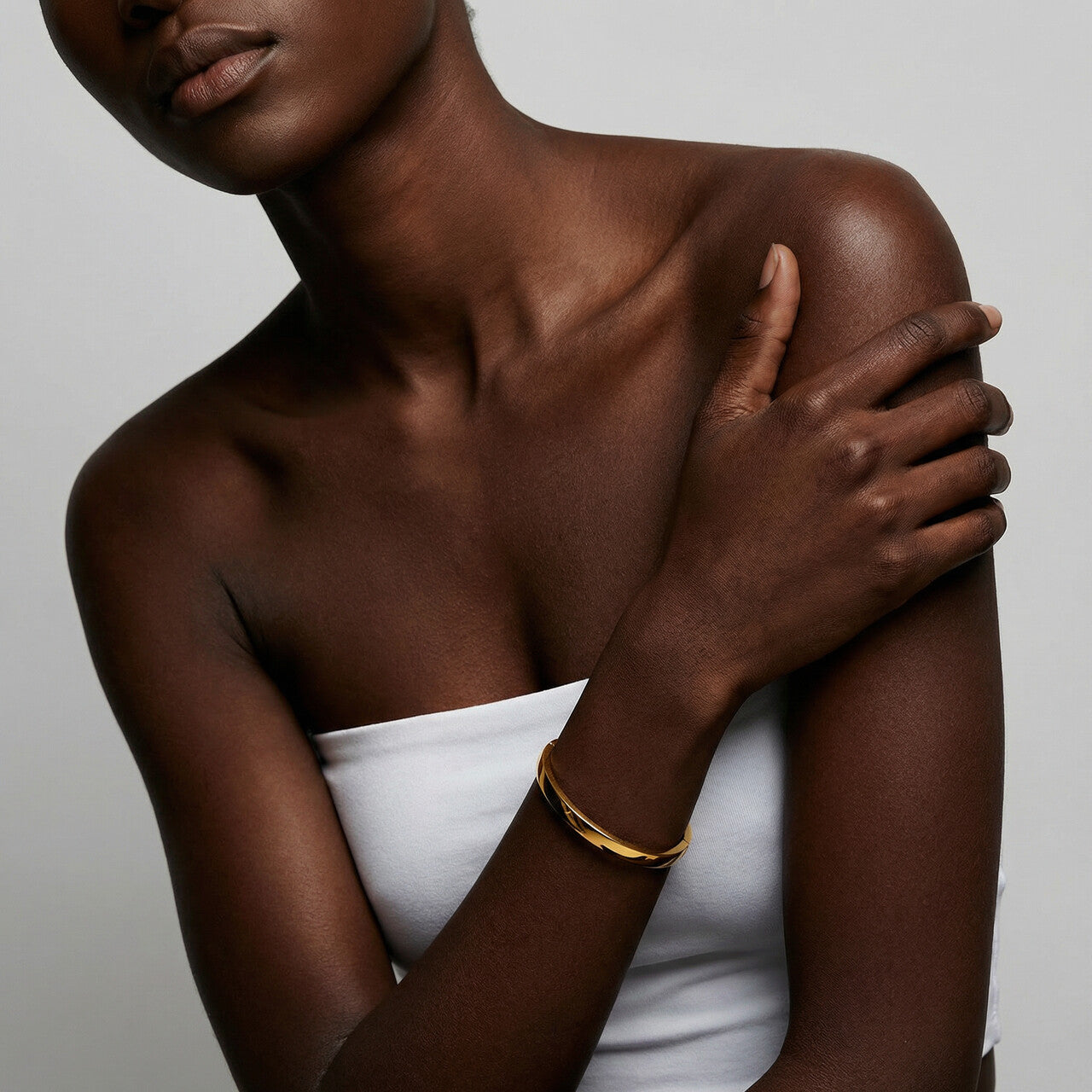 Plain Stackable Bangle Bracelet | 6MM
