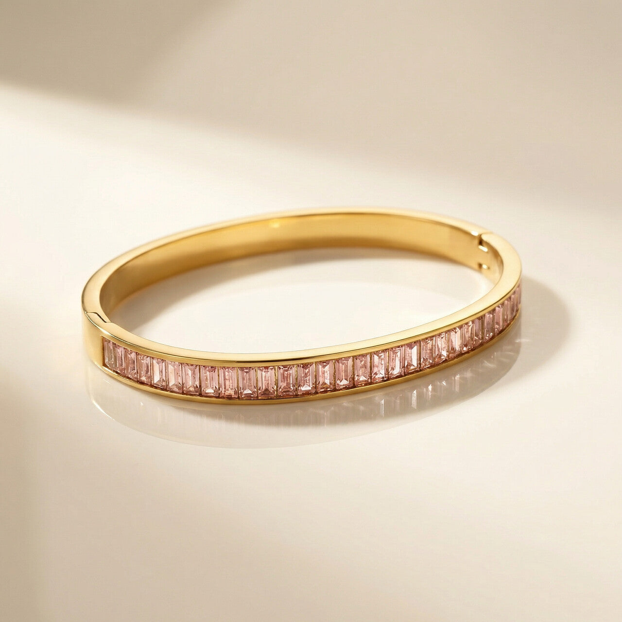 Pink Enchantment Bangle Bracelet