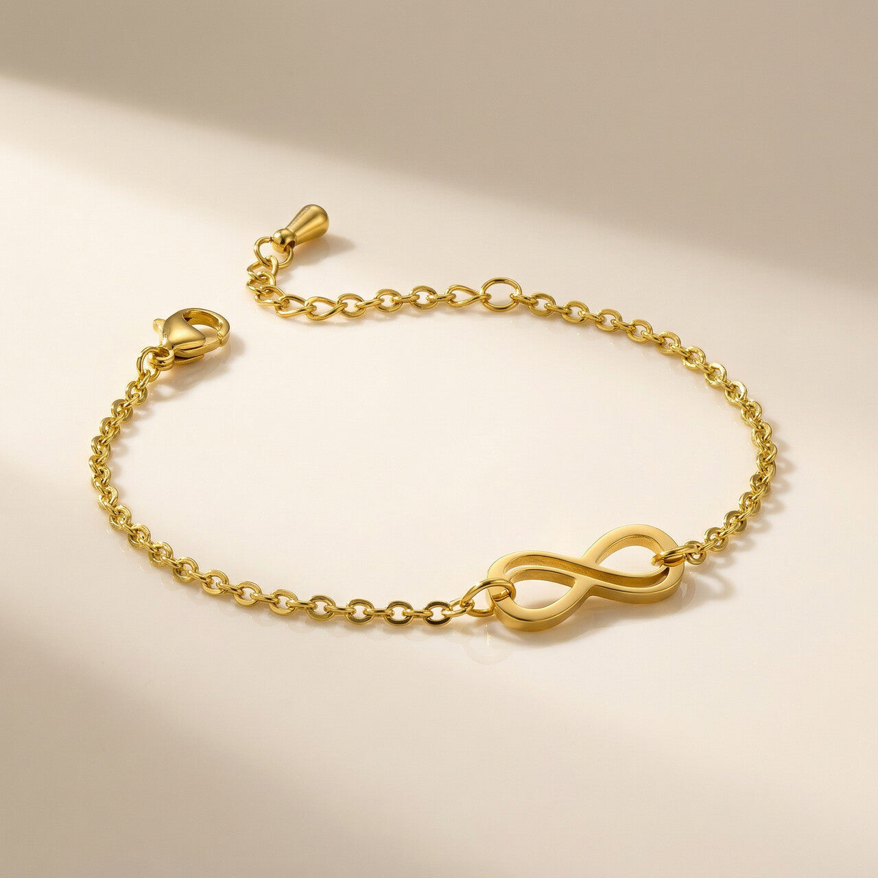 Infinity Charm Chain Bracelet
