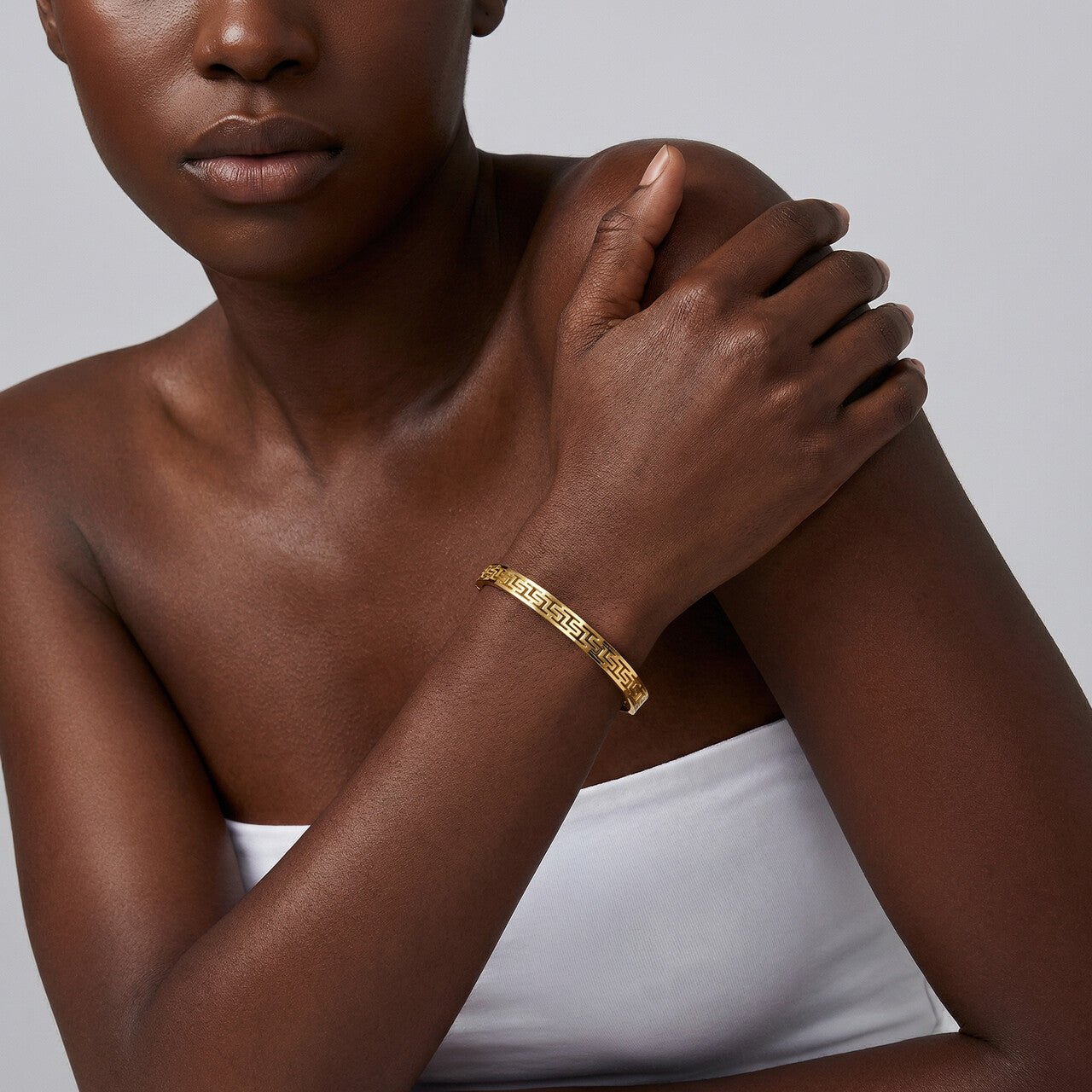 Gilded Maze Bracelet