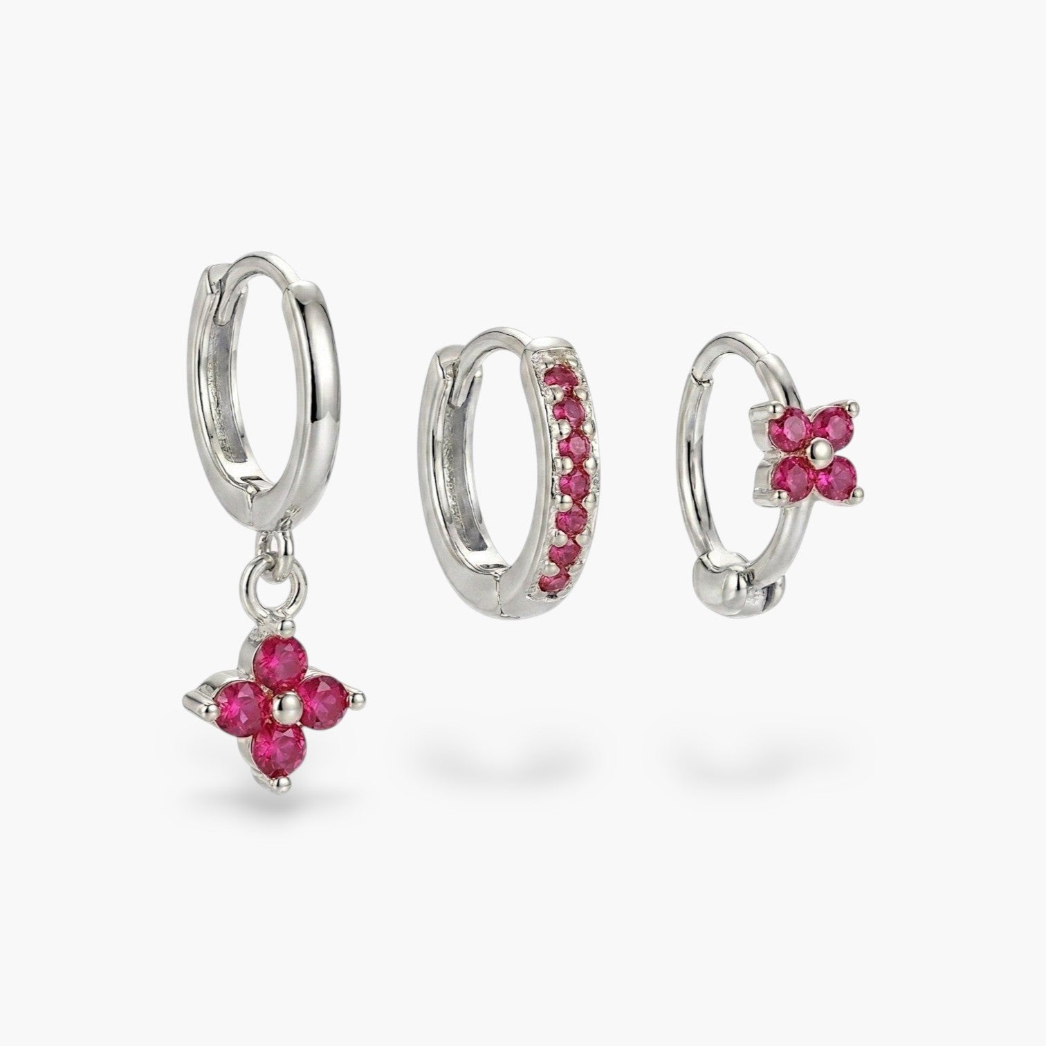 Clover Bloom Earring Set