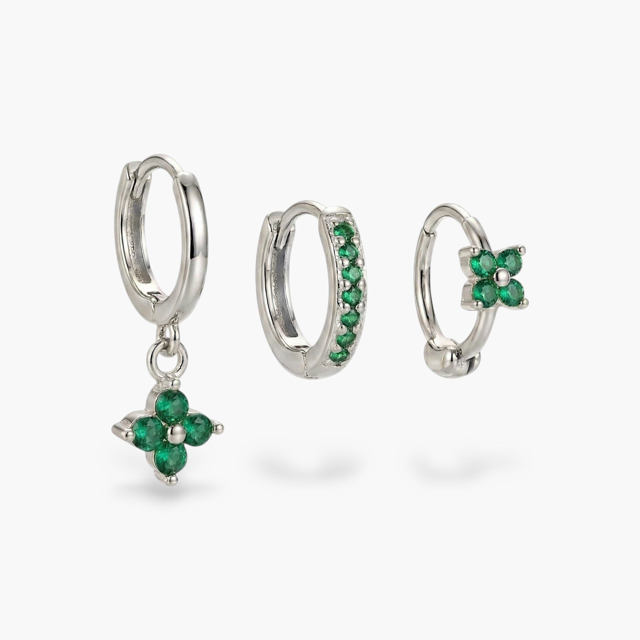 Clover Bloom Earring Set