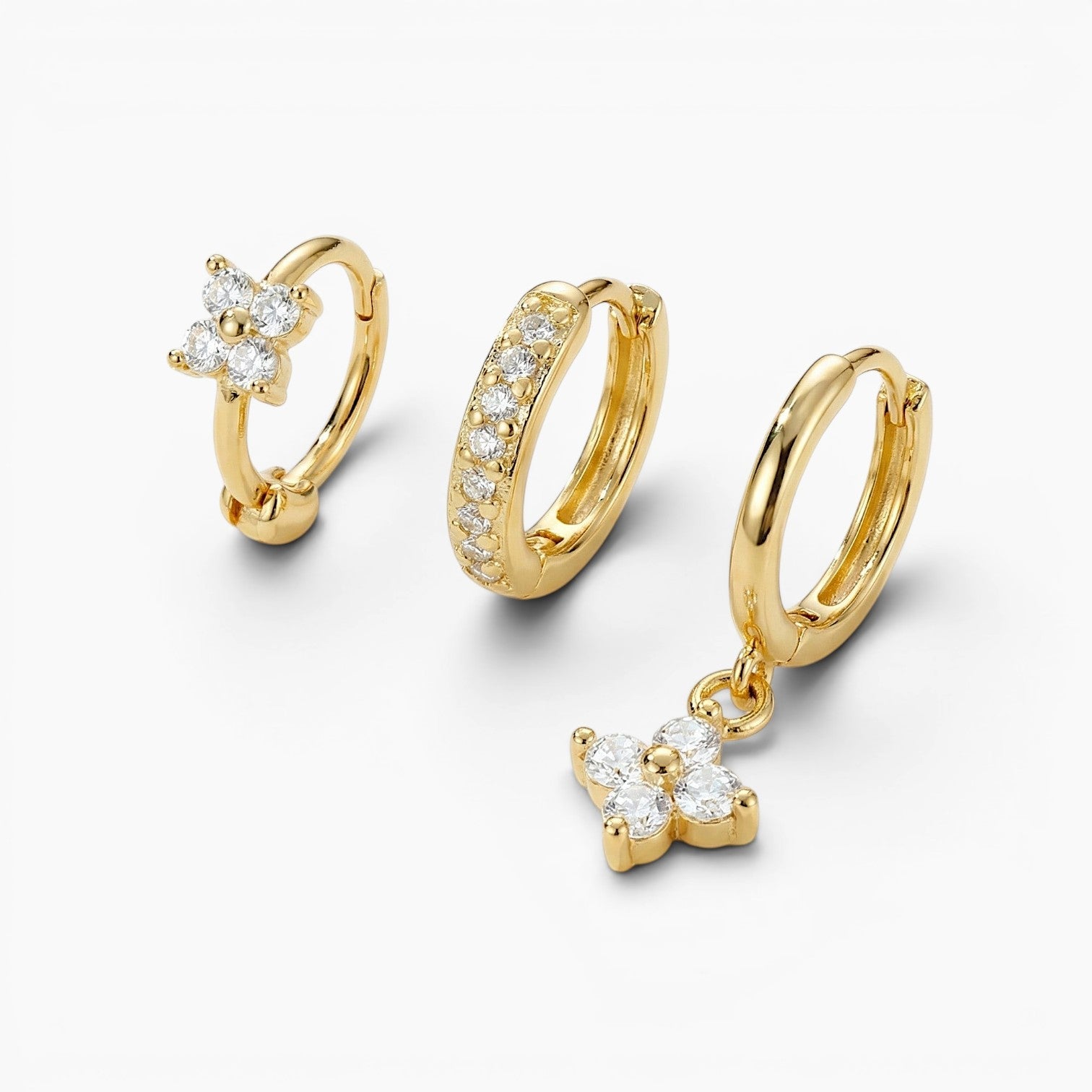 Clover Bloom Earring Set