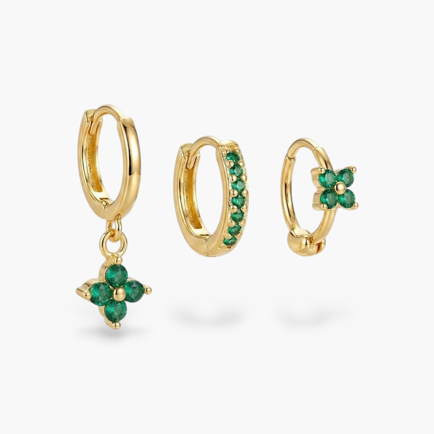 Clover Bloom Earring Set