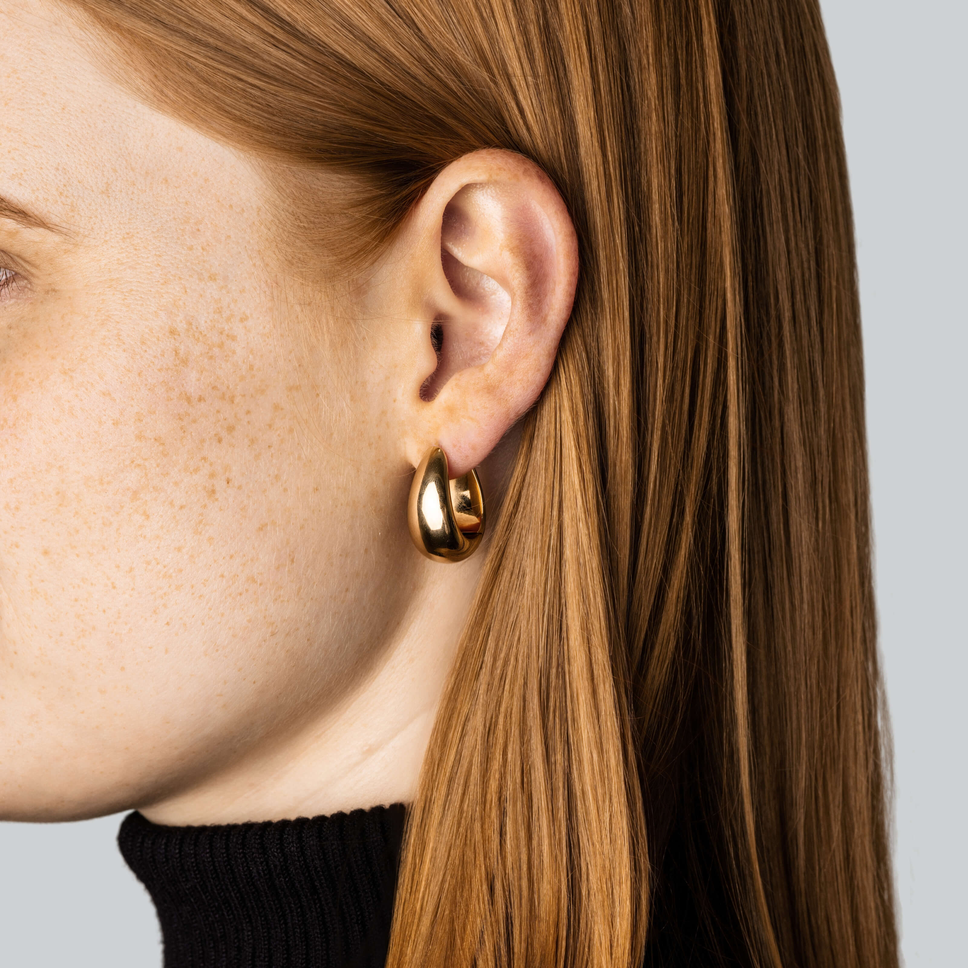 Dewdrop Hoops