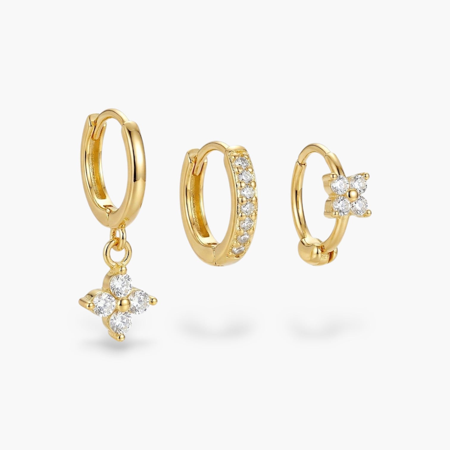 Clover Bloom Earring Set