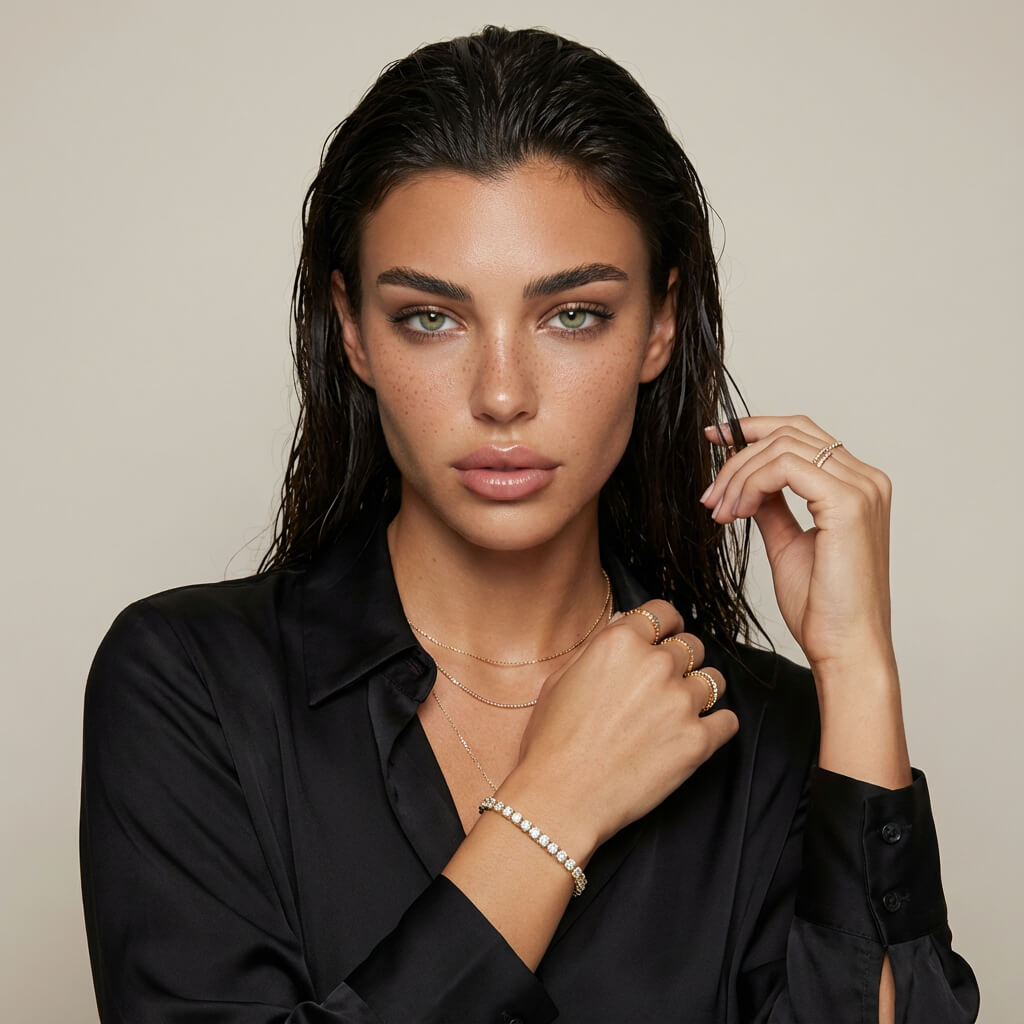 Classic Tennis Chain Bracelet