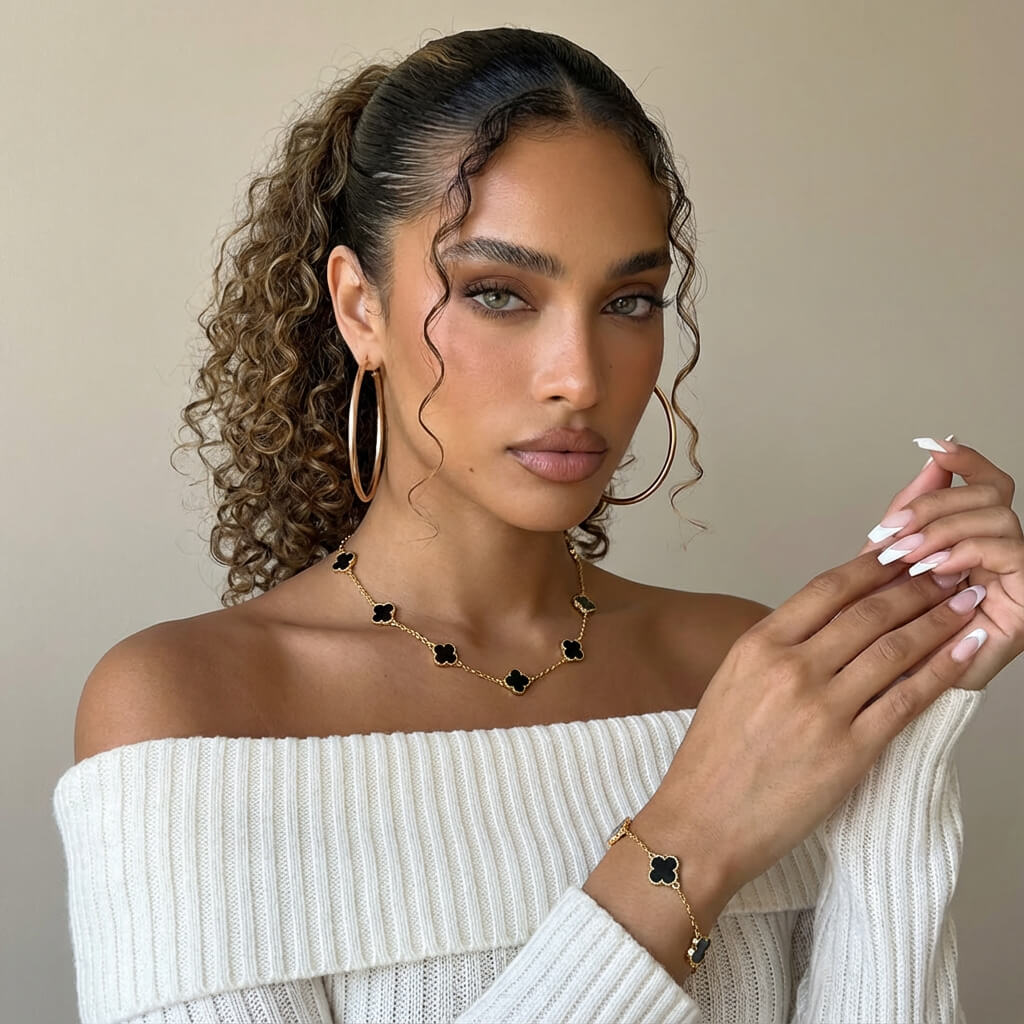 Clover Charm Necklace