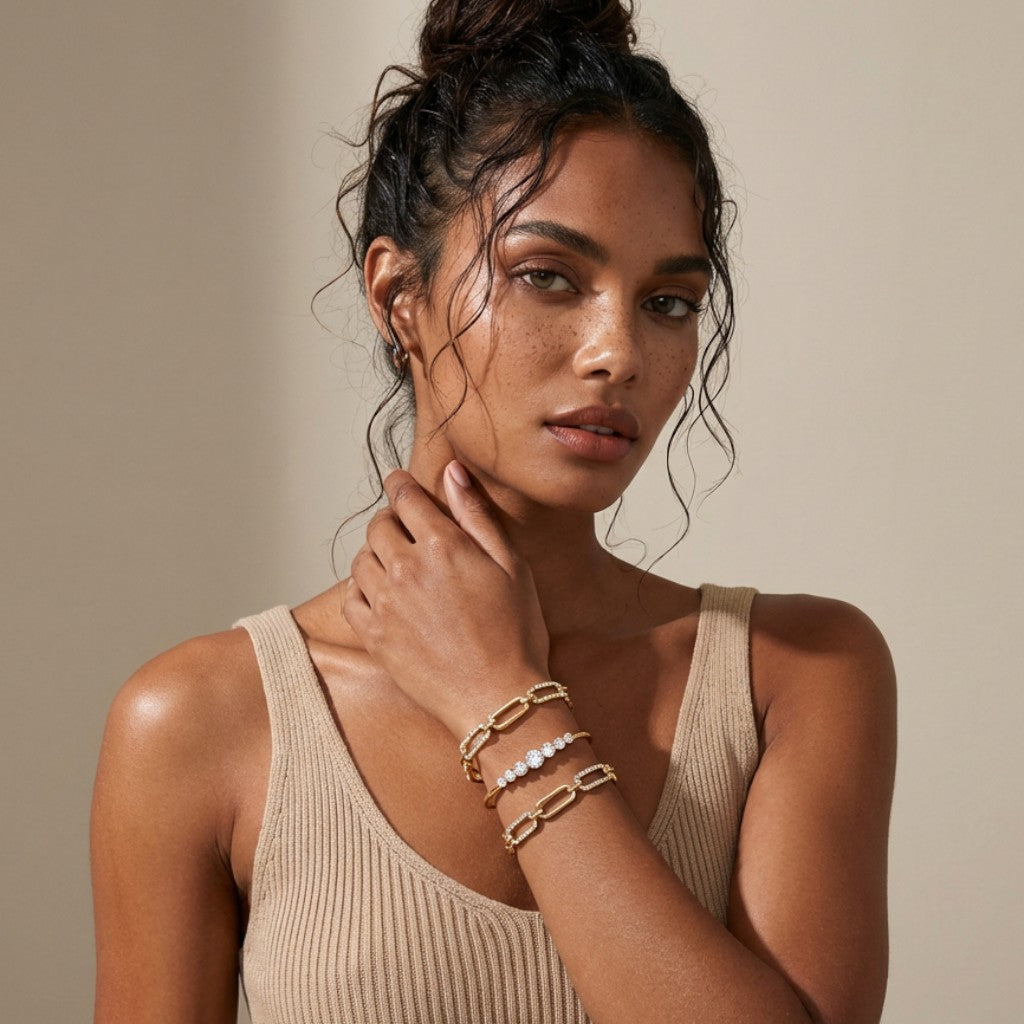 Essential Gold Bracelet Stack