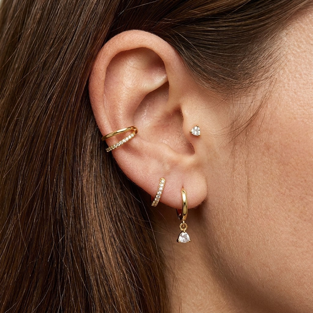 Luna Spark Ear Stack Set