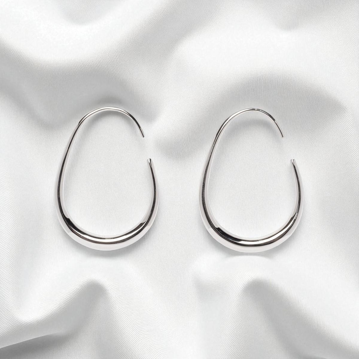 Valora Chunky Dome Hoop Earrings