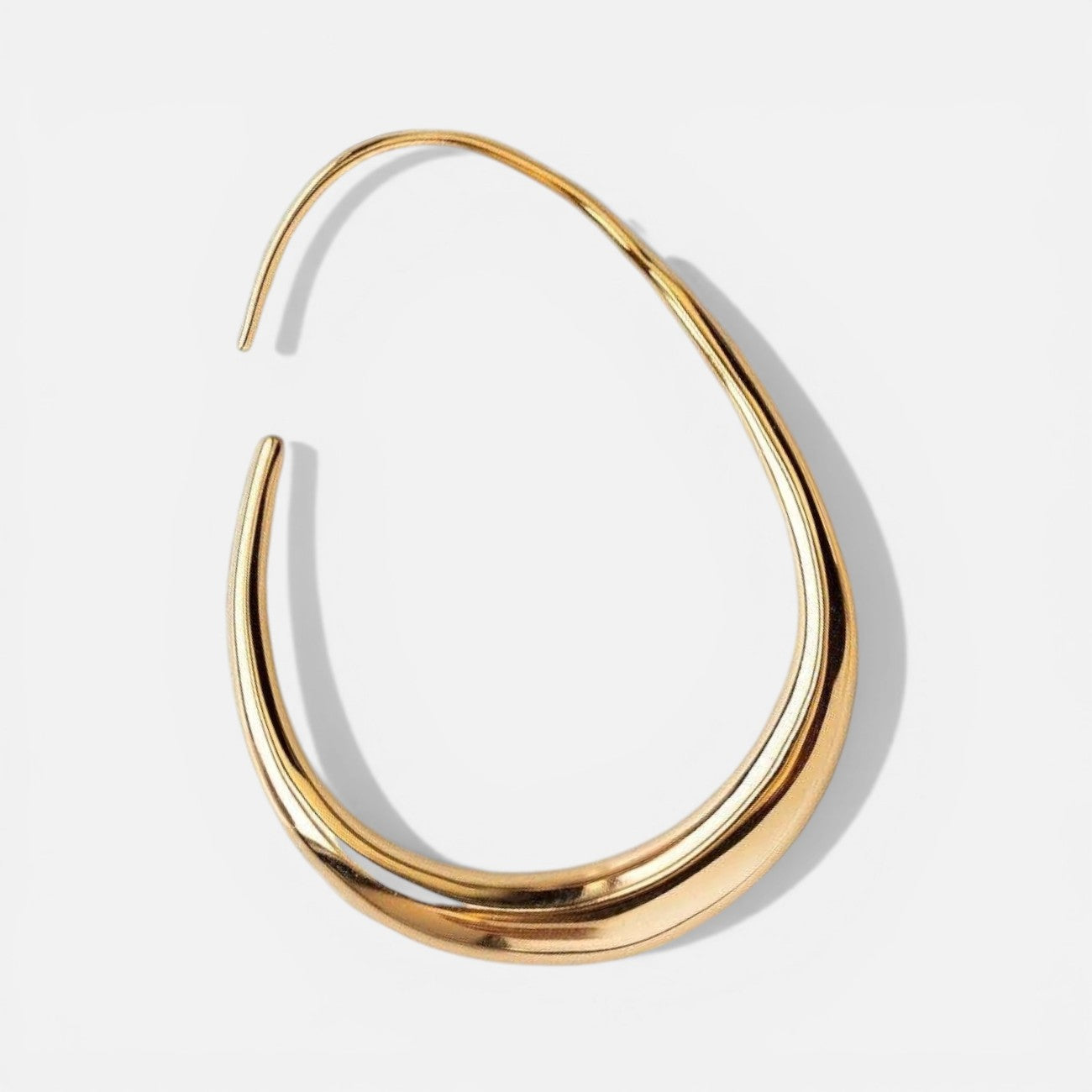 Valora Chunky Dome Hoop Earrings