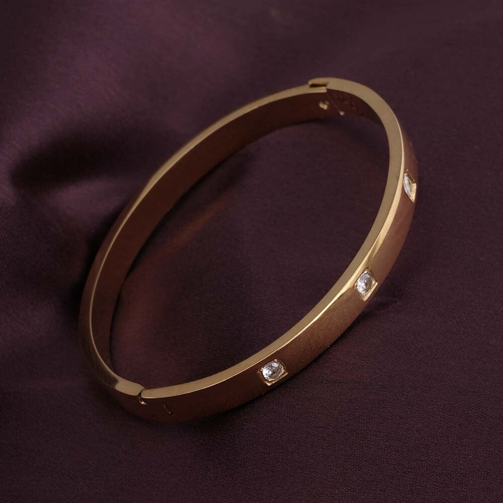 Dazzling Stone Bangle Bracelet