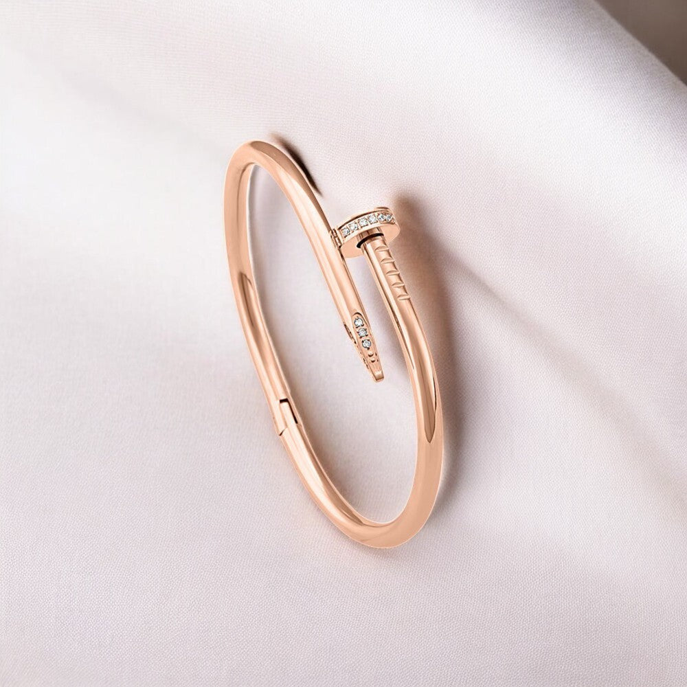 Nail Bangle Bracelet