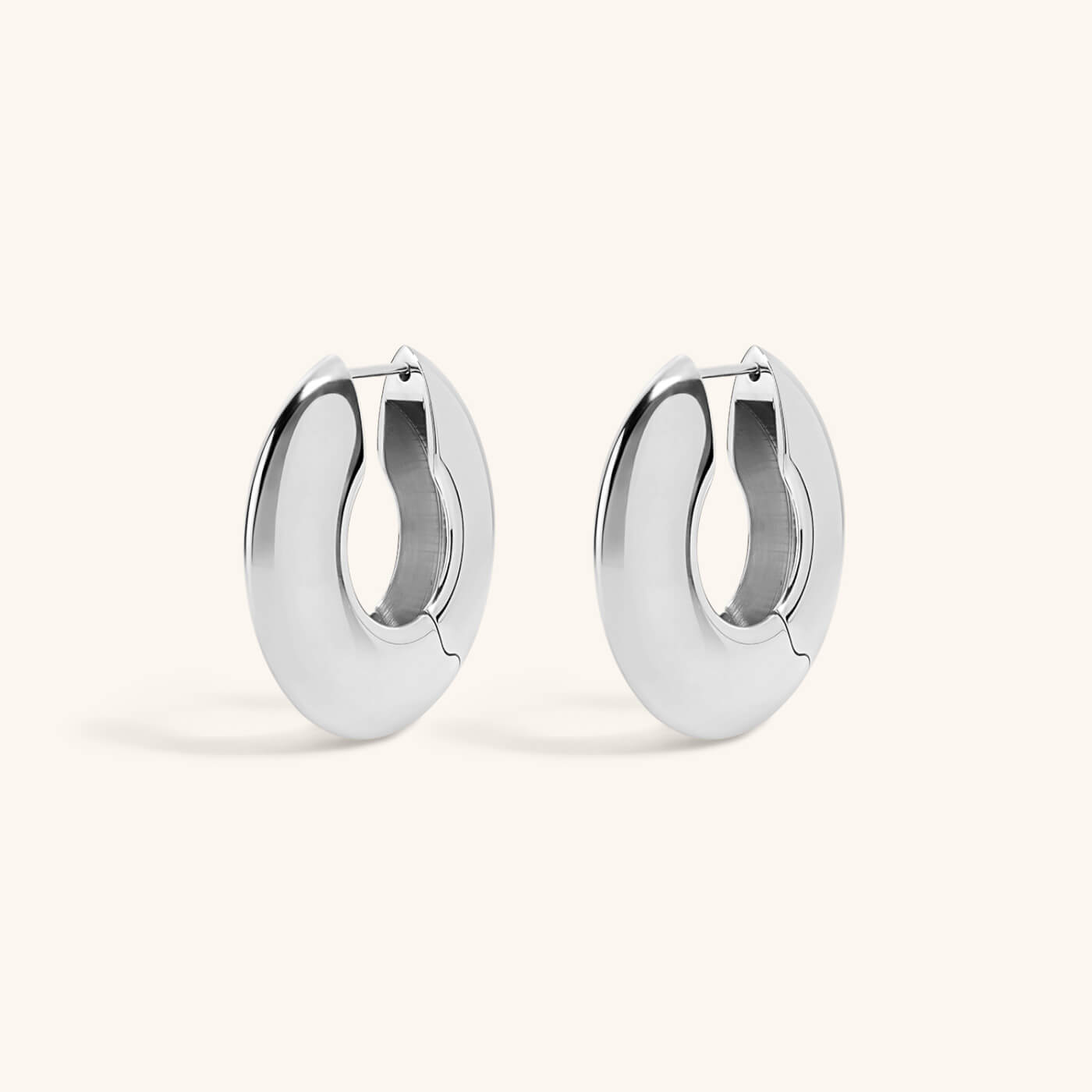 Puffy Disc Hoops