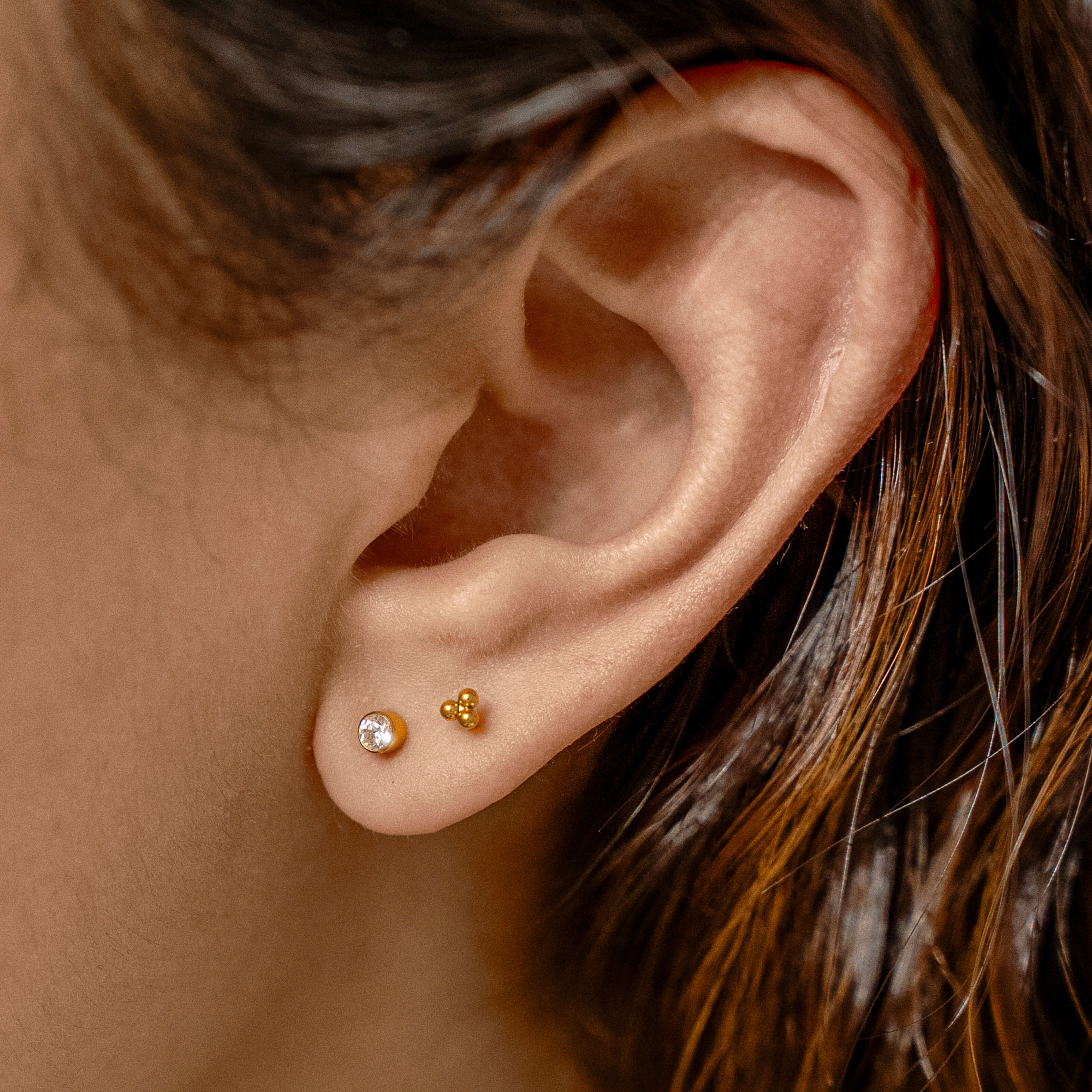 Minimalist Nap Earrings Duo