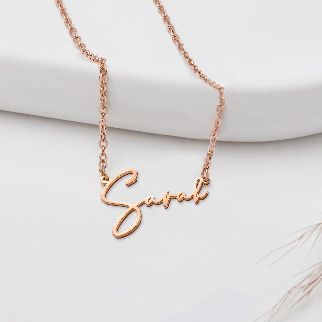 Signature Personalized Name Necklace