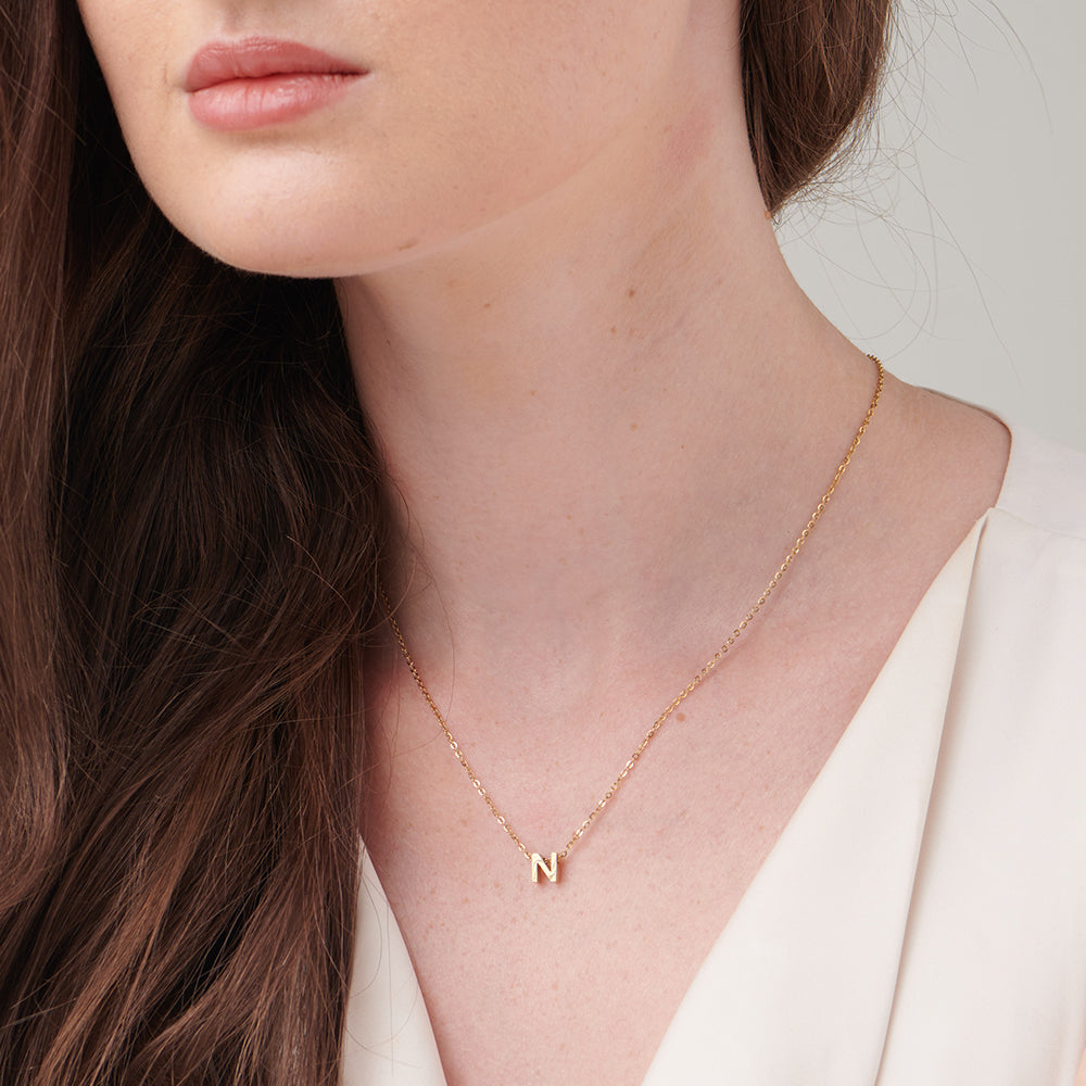 Small Letter Necklace