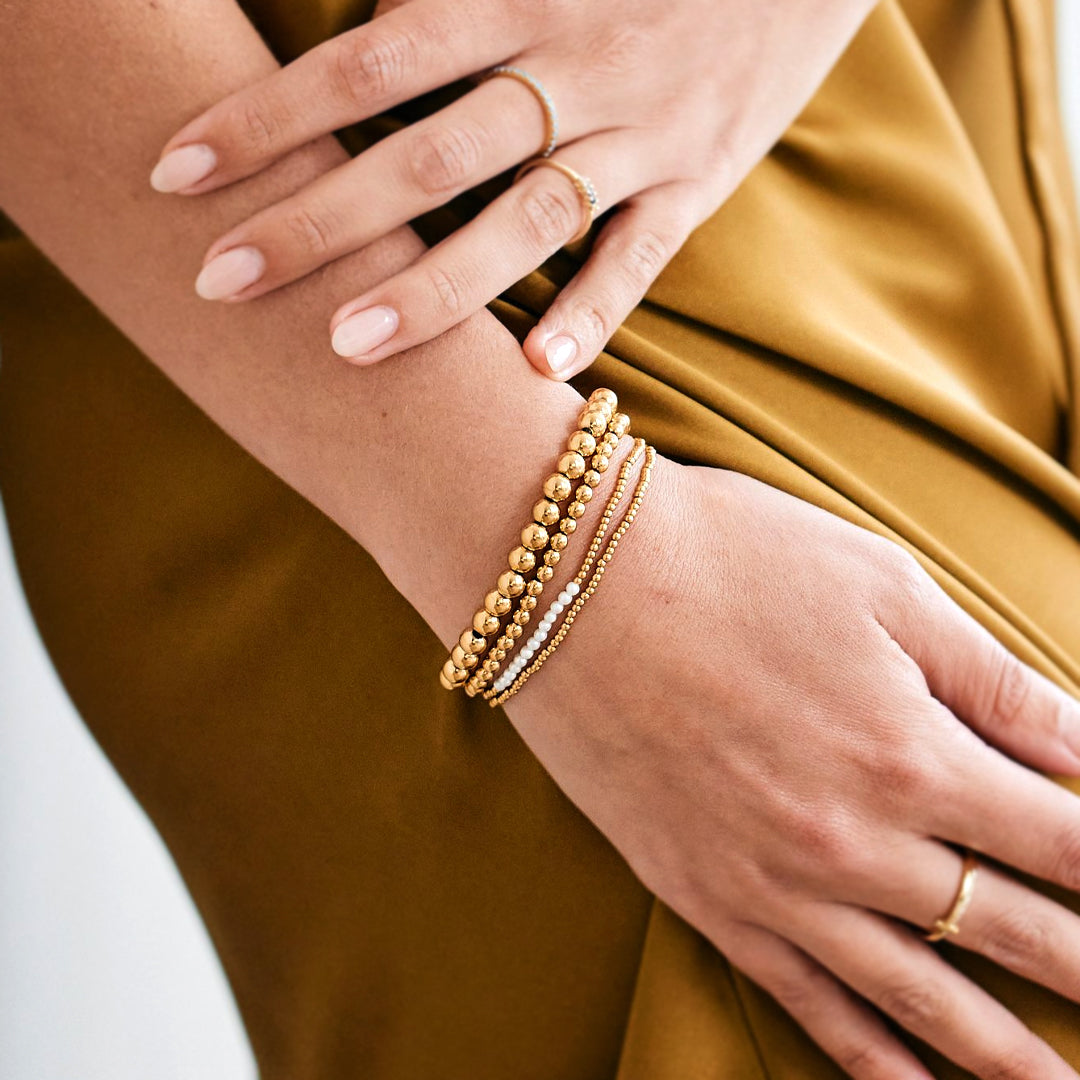 Lunelle Pearl Bracelet Stacking Set