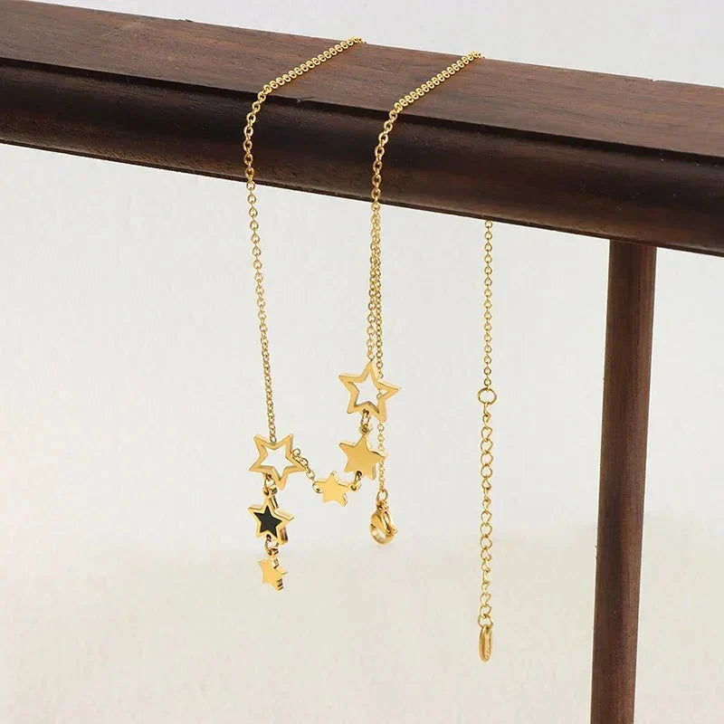 Celestial Falling Star Necklace