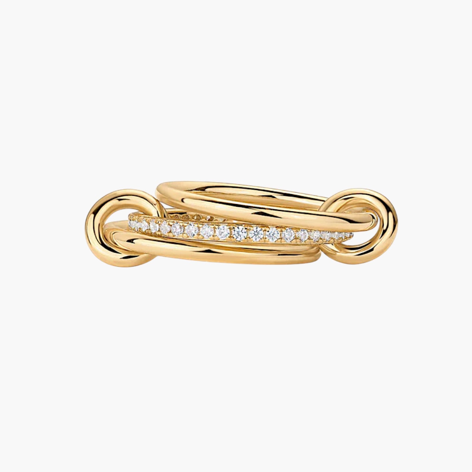 Serelle Interlocked Stackable Ring