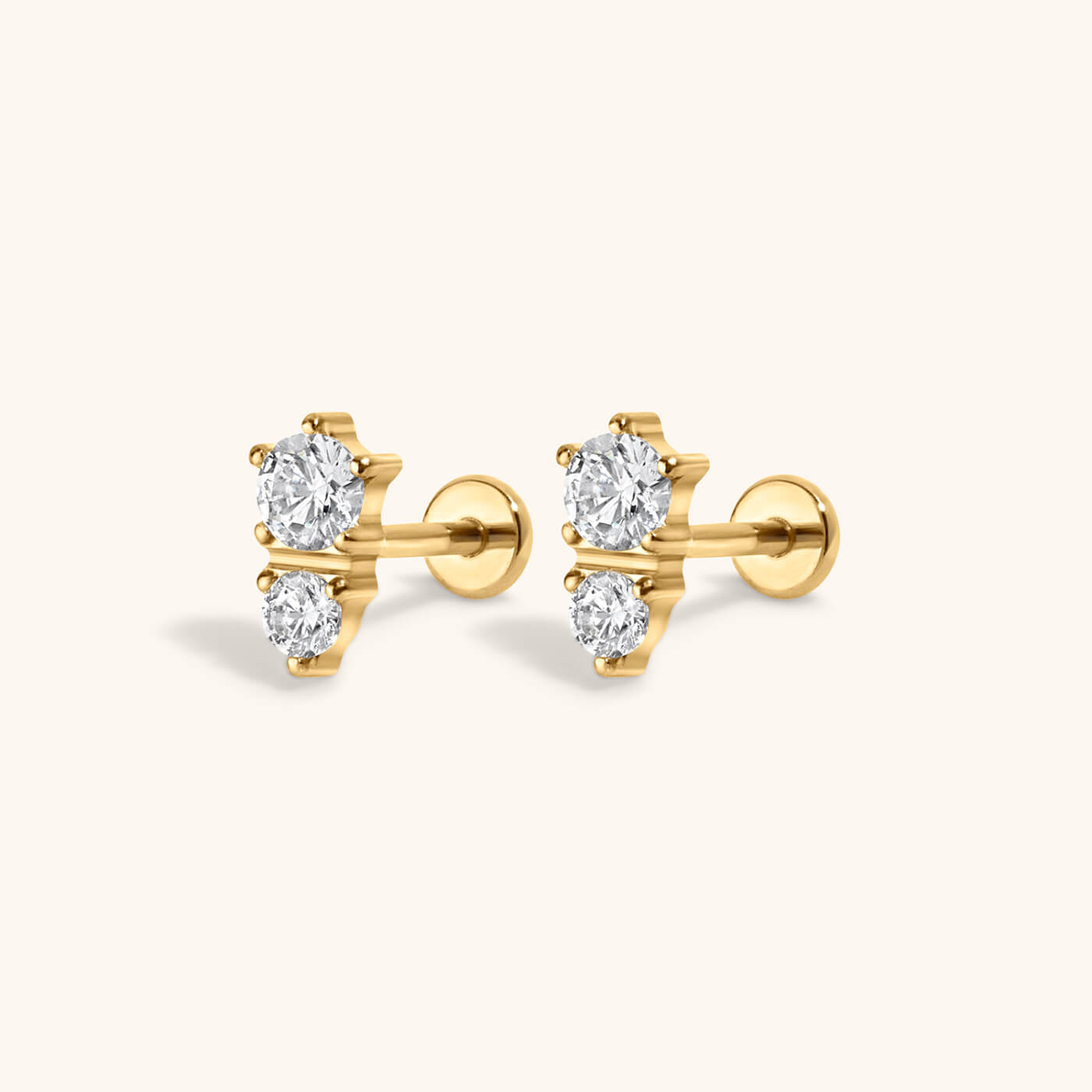 Gaia Nap Earrings – Gold