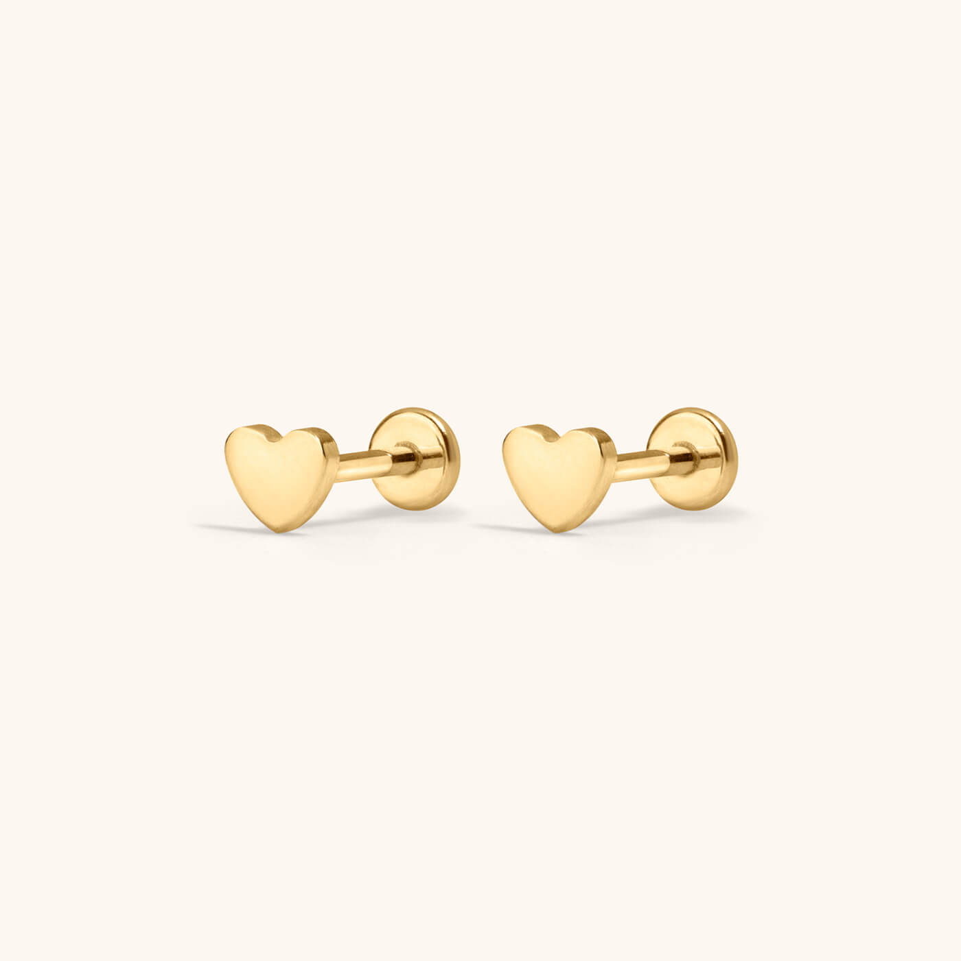 Heart Nap Earrings – Gold