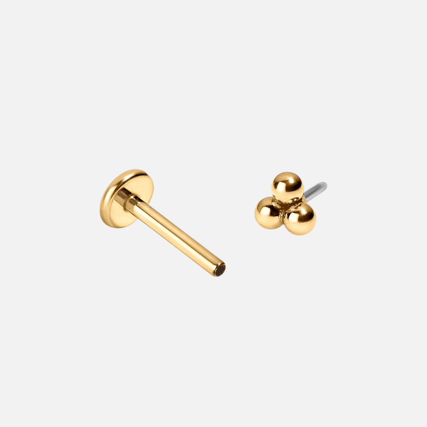 Avelis Flat Back Earring Trio