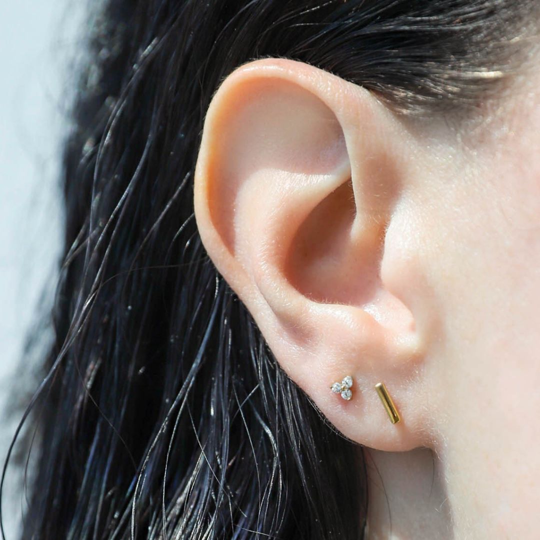 Crystal Trinity Studs